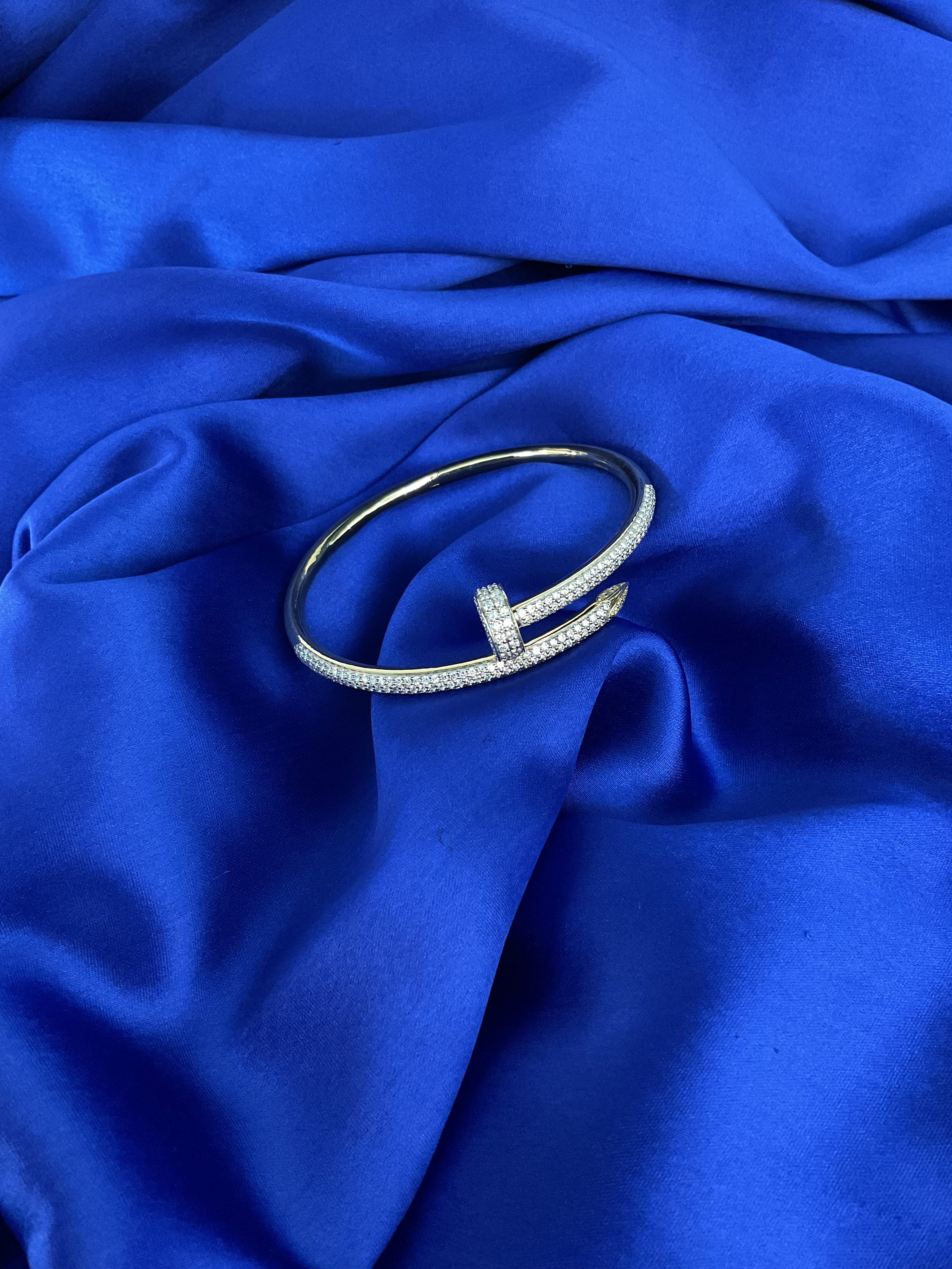 Twist of Brilliance Bracelet: Size 2-4