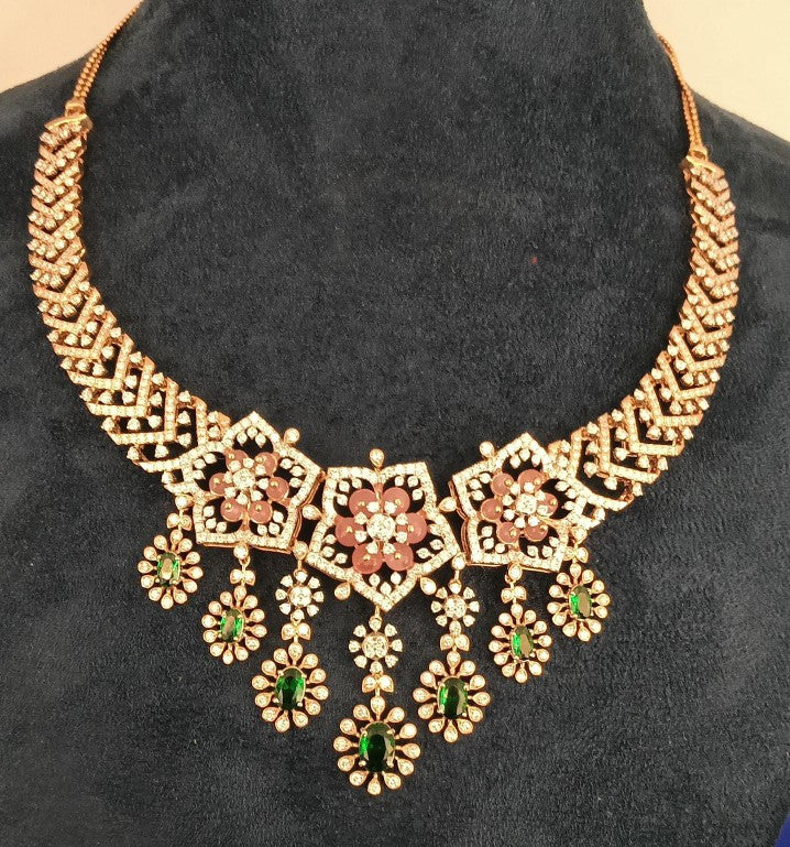 Emarald Bloom Necklace