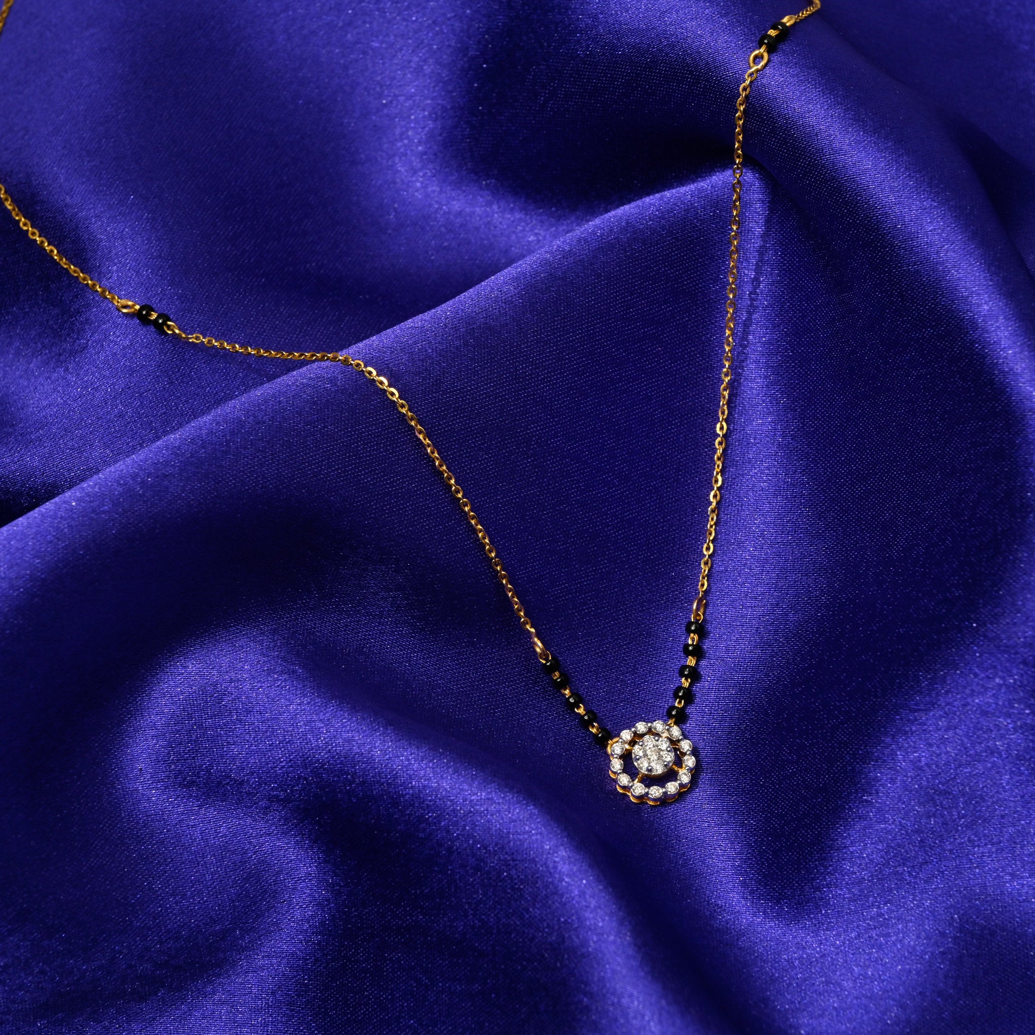 Circle Of Light Minimal Mangalsutra