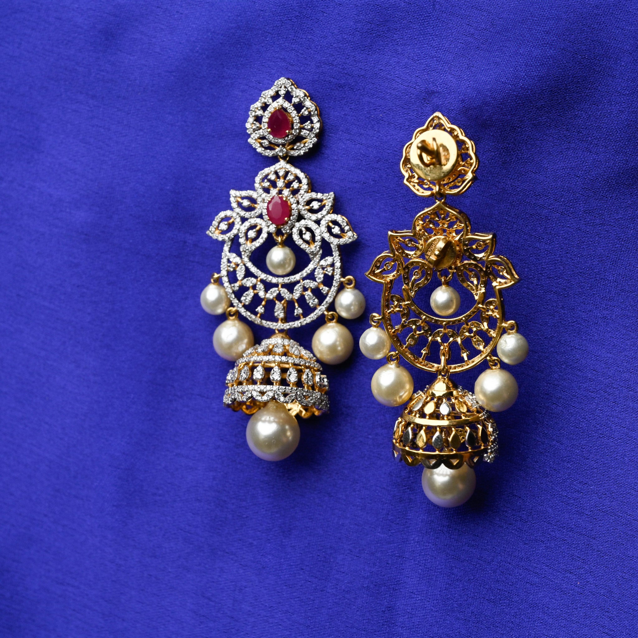 Kalpana Ruby Earrings