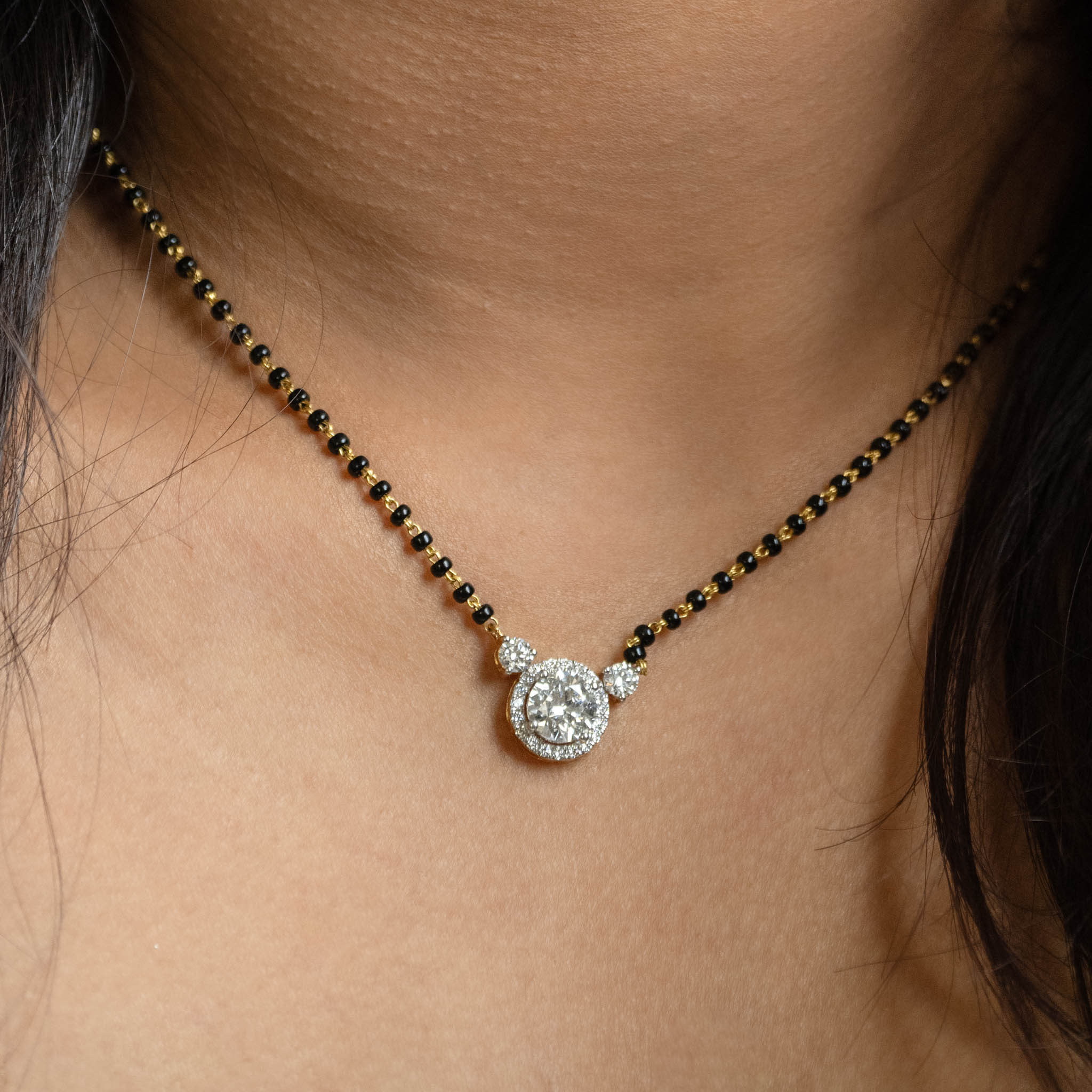 Solitaire Mangalsutra