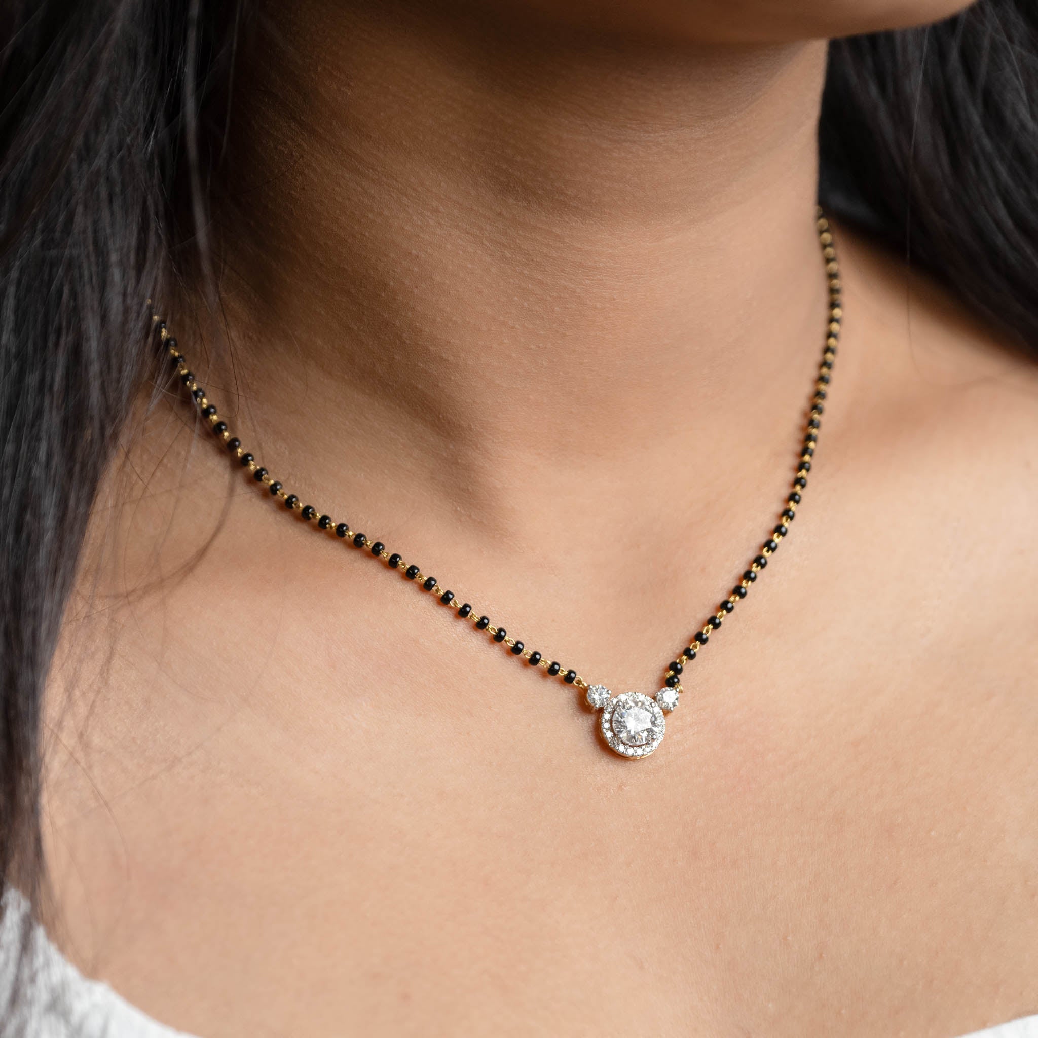 Solitaire Mangalsutra