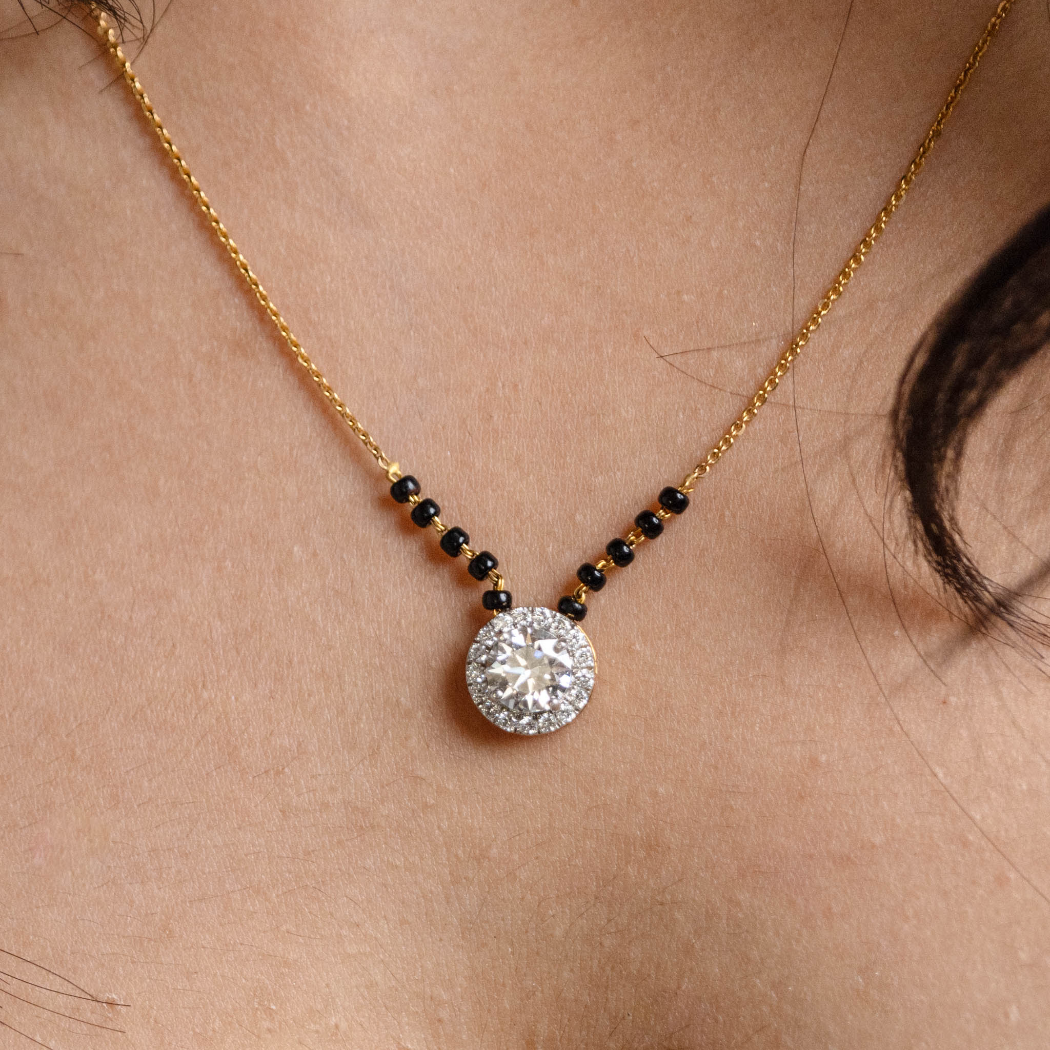 Blackbeads - Solitaire Mangalsutra