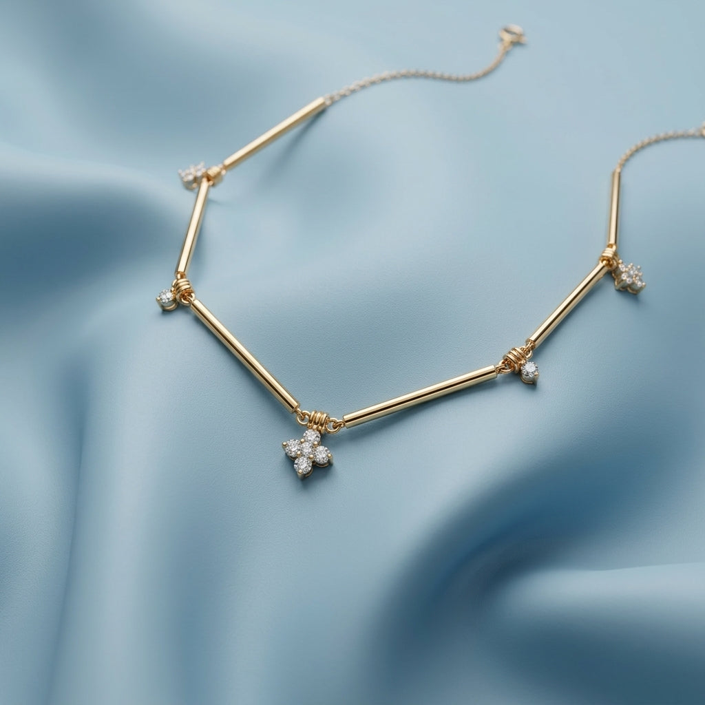 Clover Charm Chain