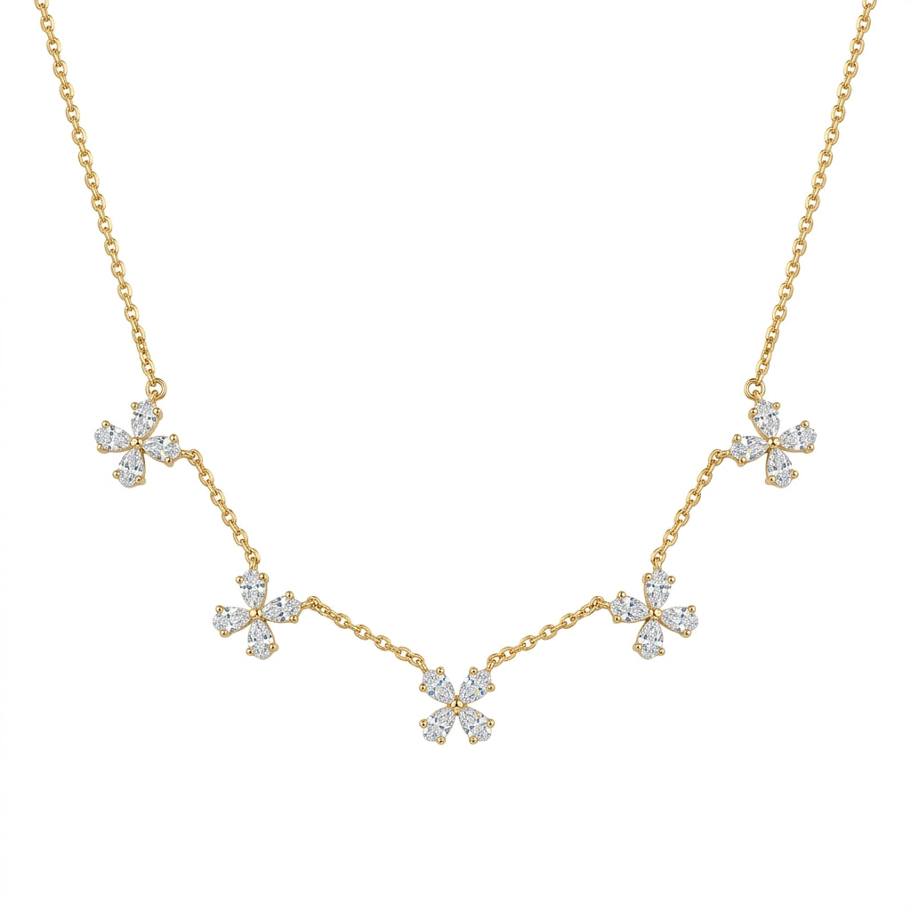 Flora Charm Chain
