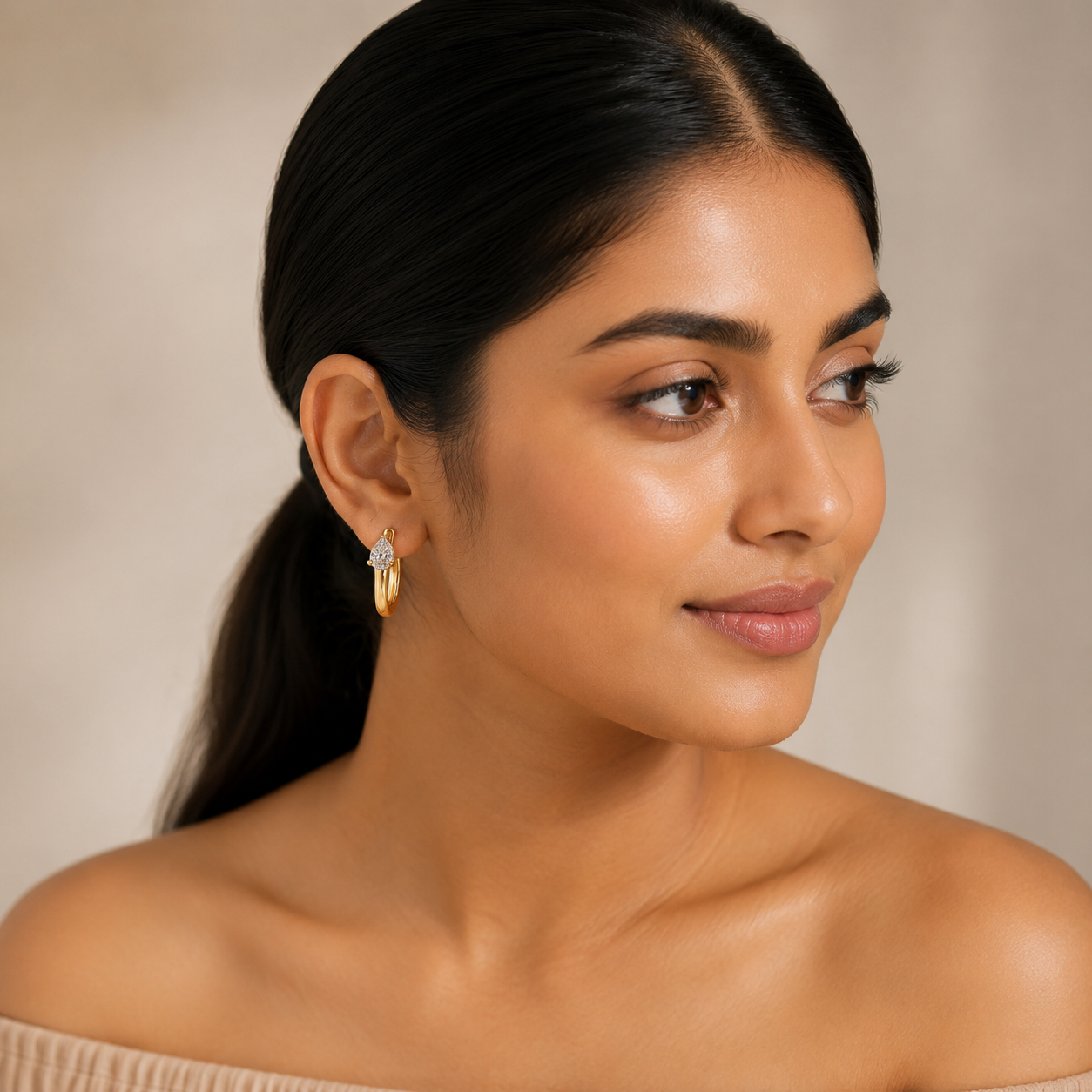 Pear Bloom Hoop