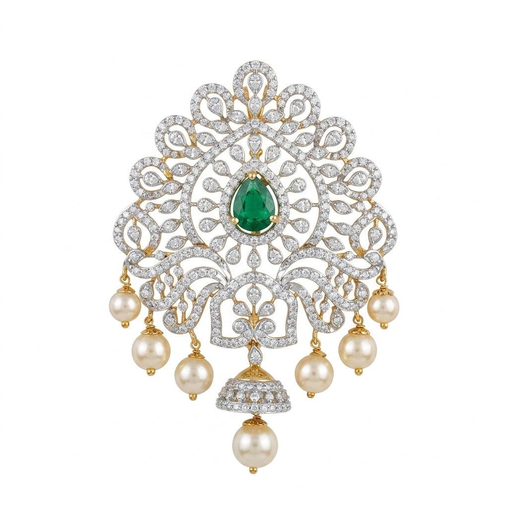 Emerald Pearl Elegance
