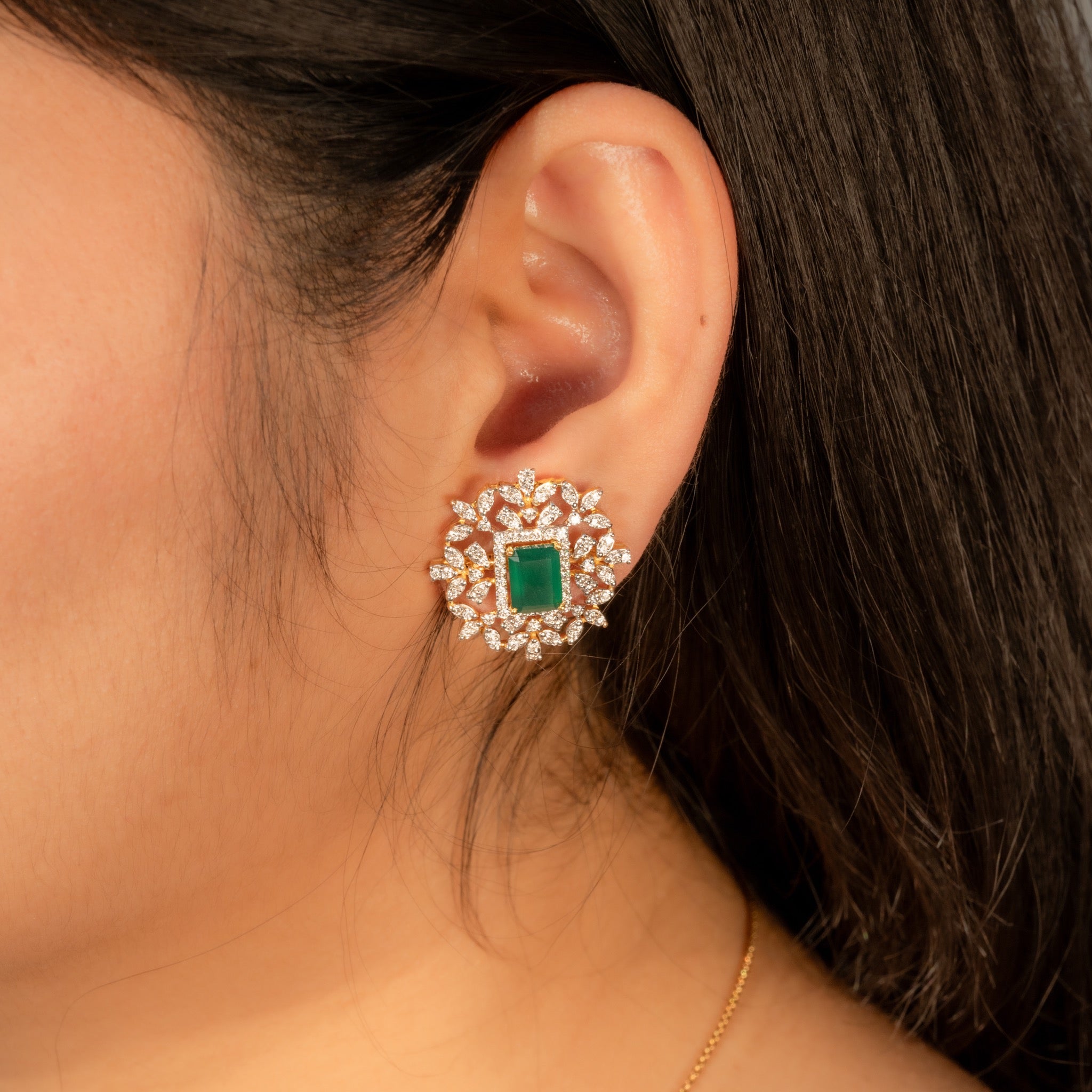 Evergreen Enchantment Studs