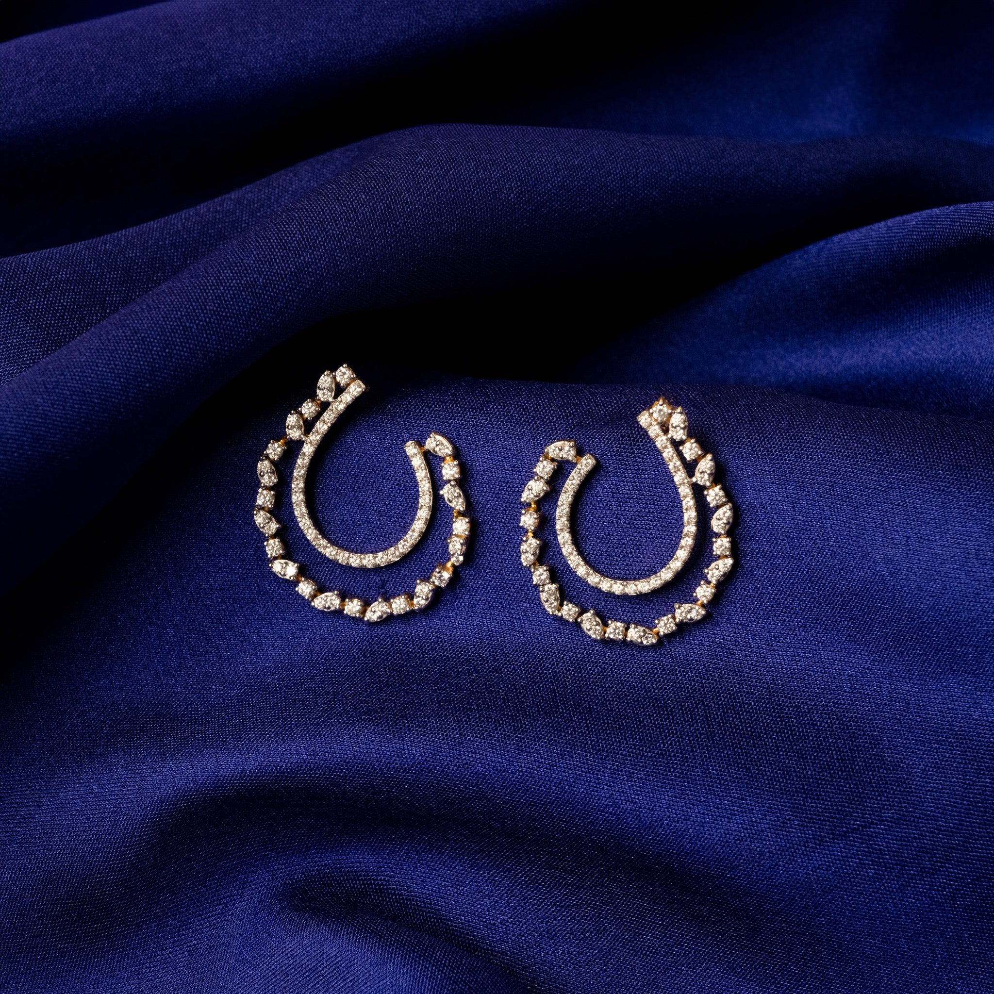 Everlasting Sparkle - Half Bali Earrings