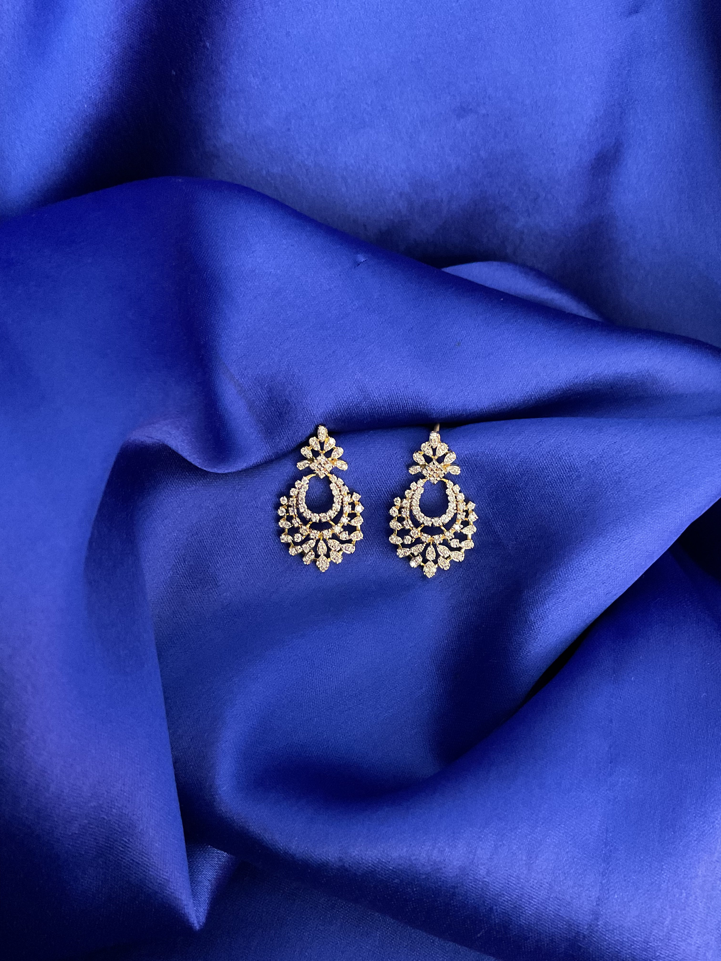 Floral Baali Earrings