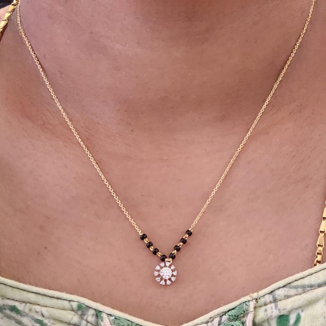 Floral Mangalsutra