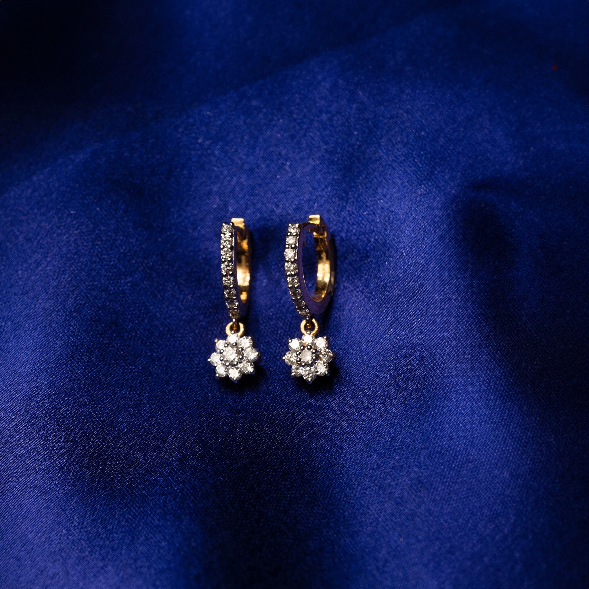 Flower Drop Earrings