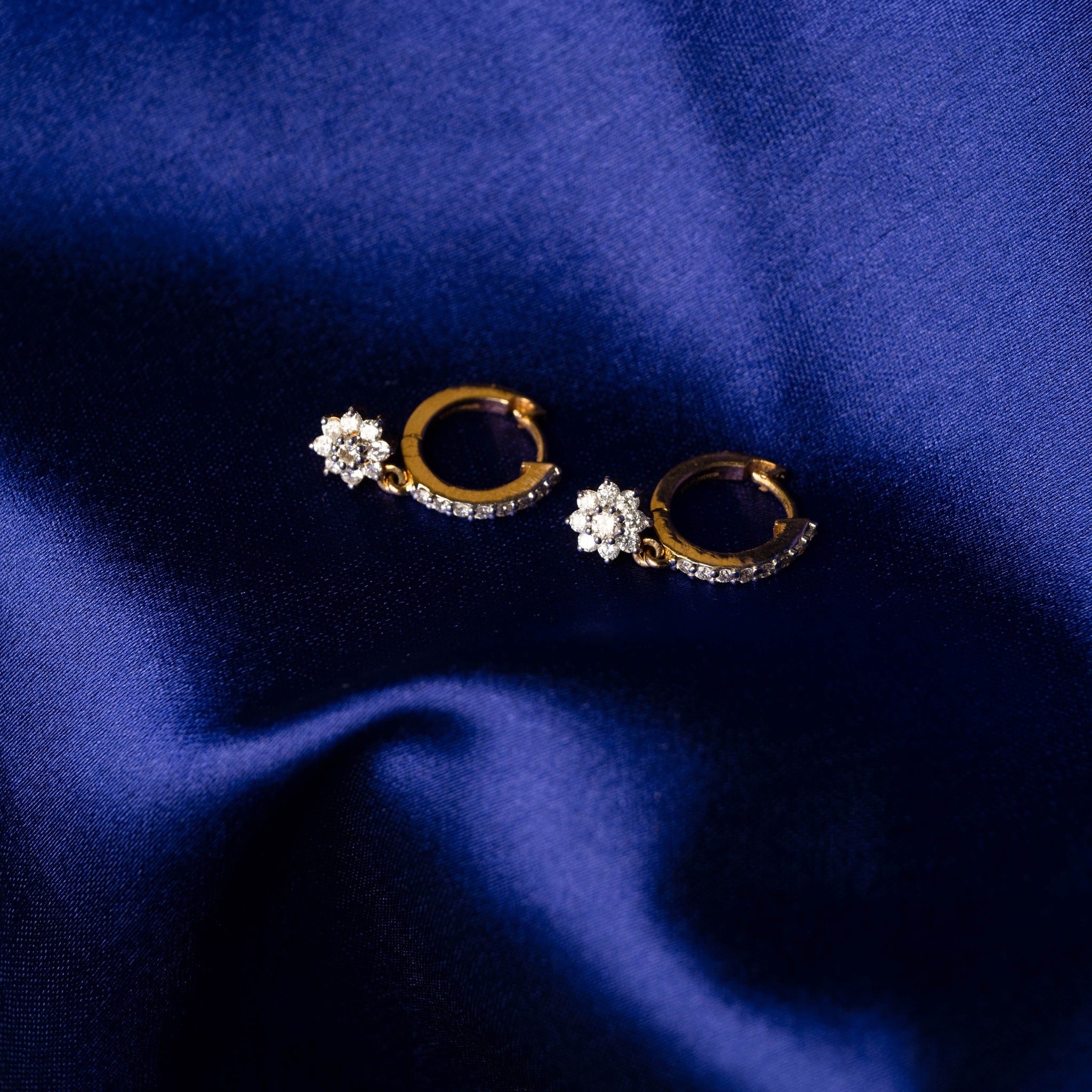 Flower Drop Earrings