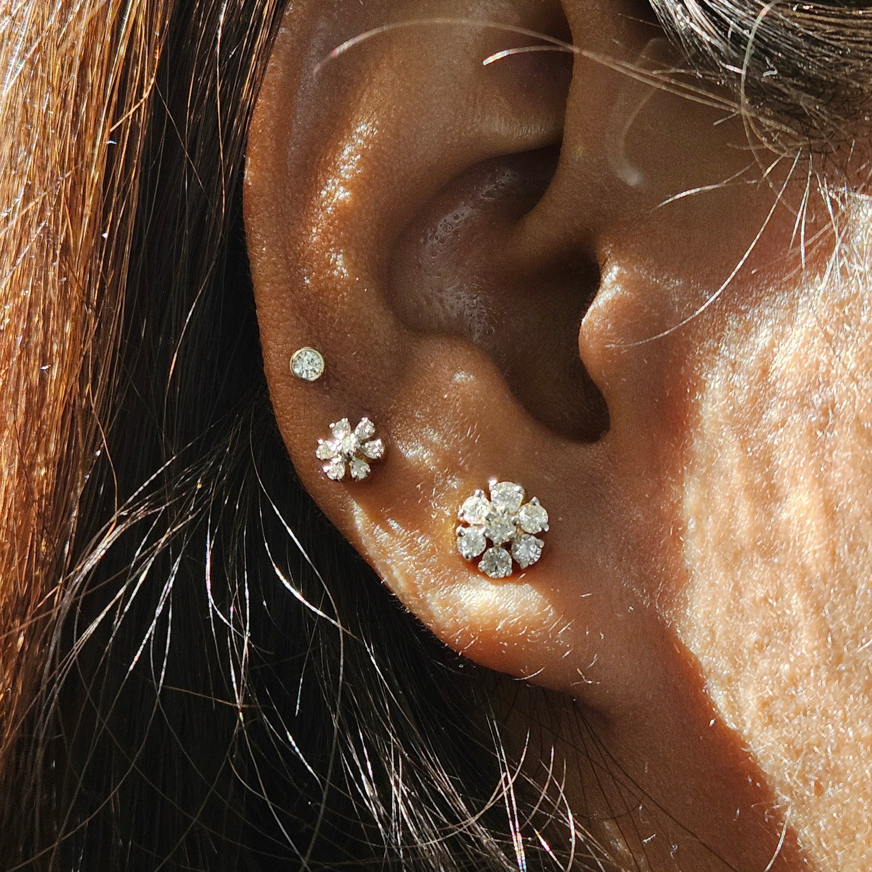 Flower Power Studs