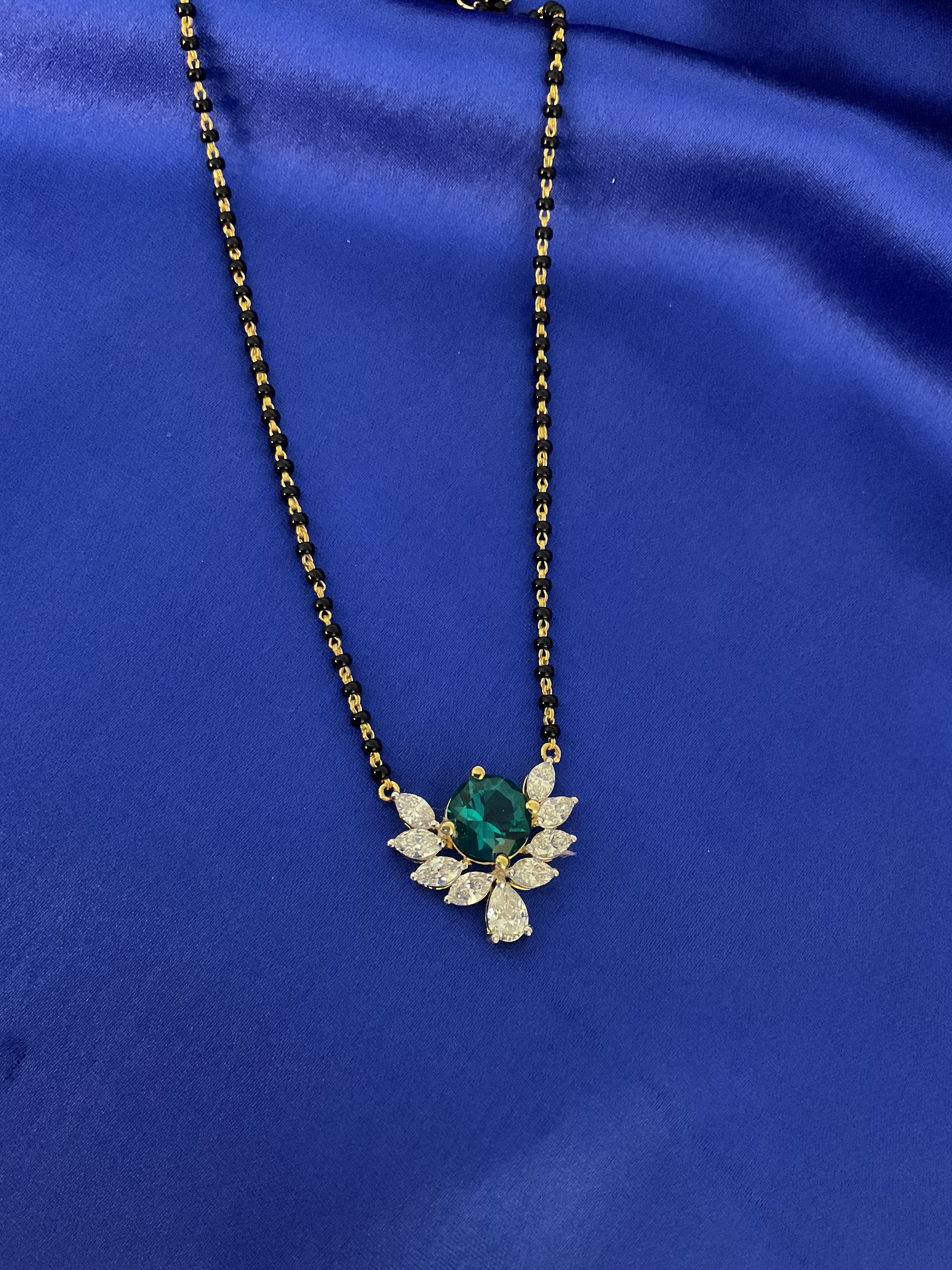 Green Empress Mangalsutra