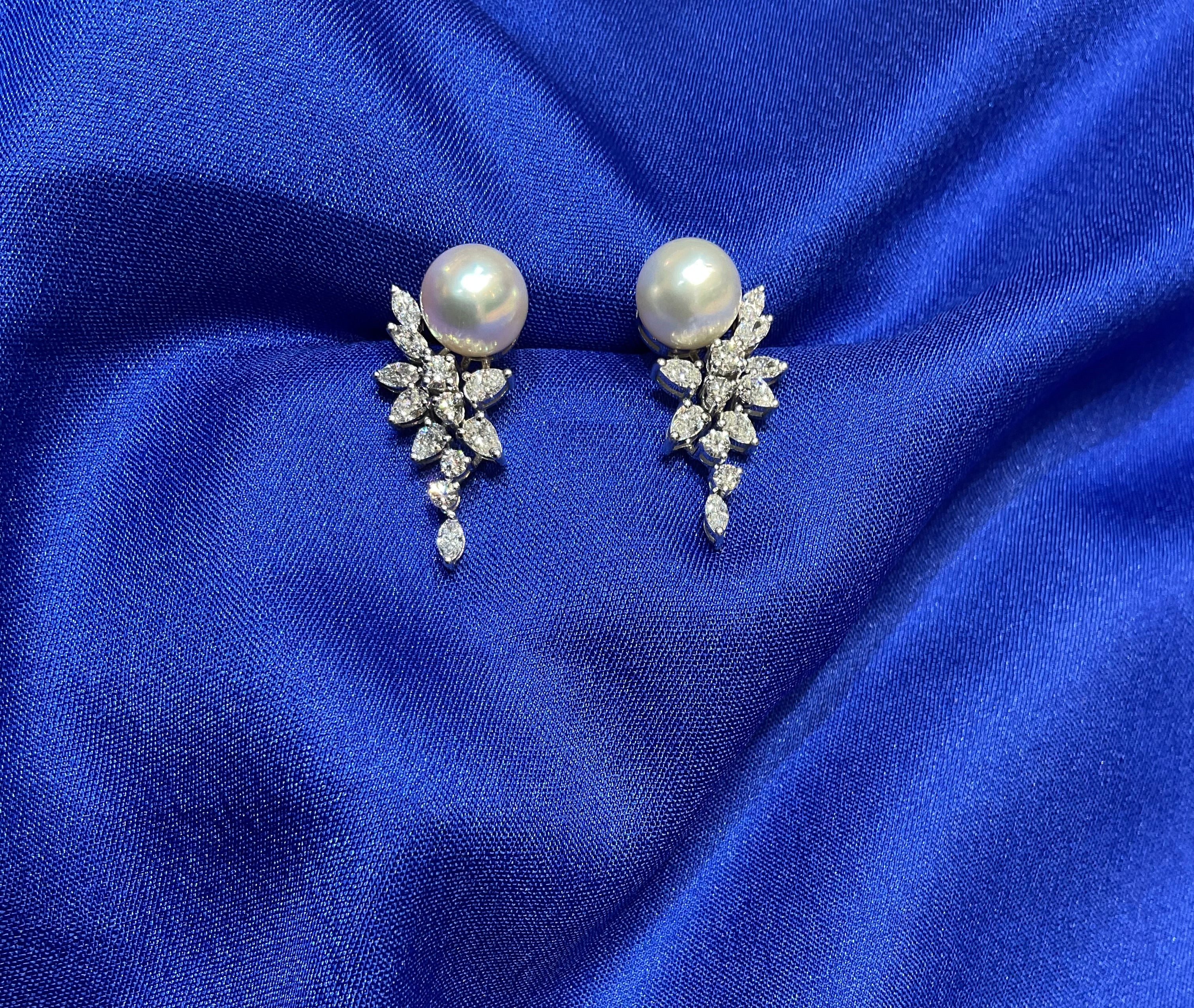 Majestic Pearls Earrings