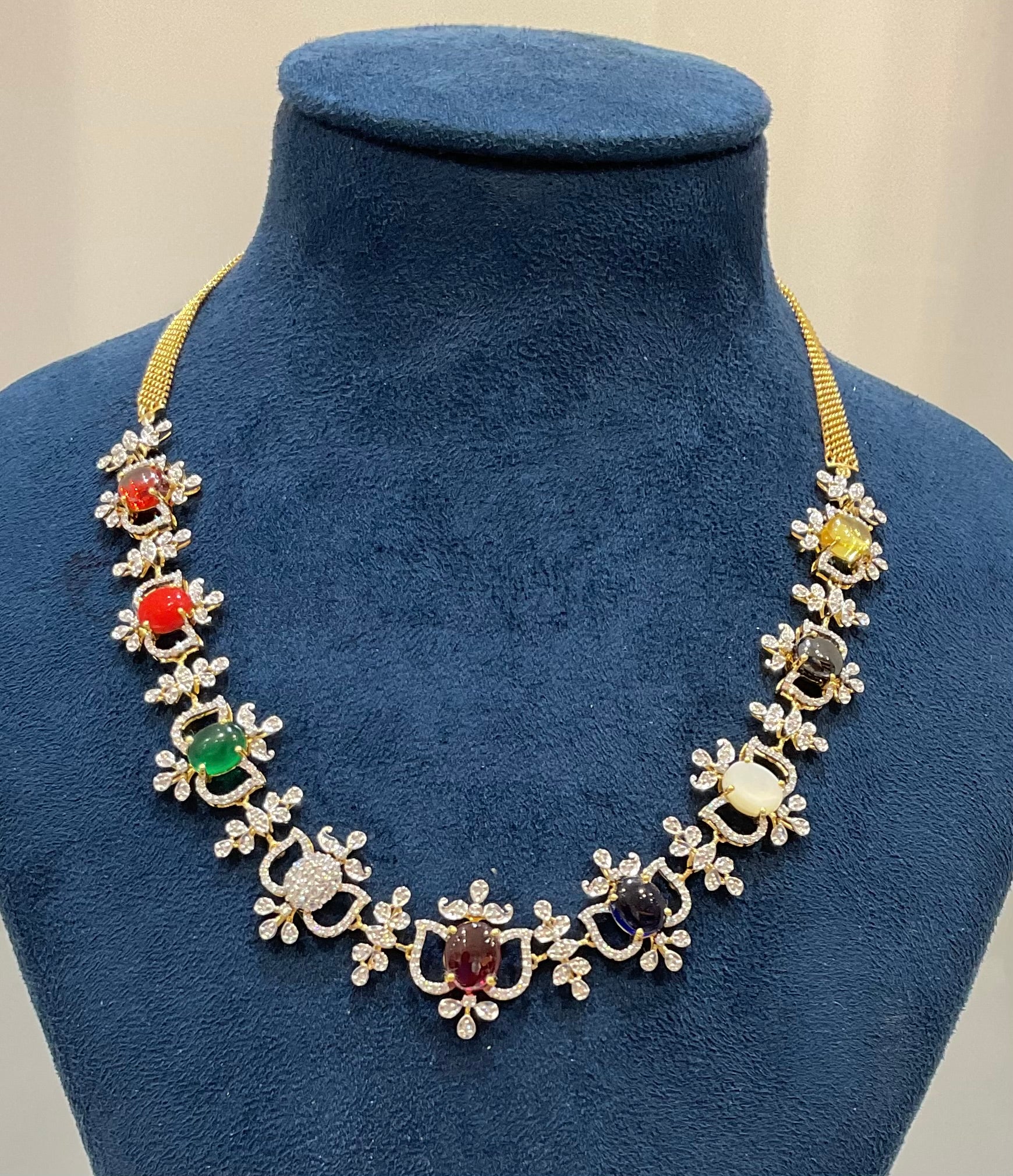 Navaratna Kala Necklace