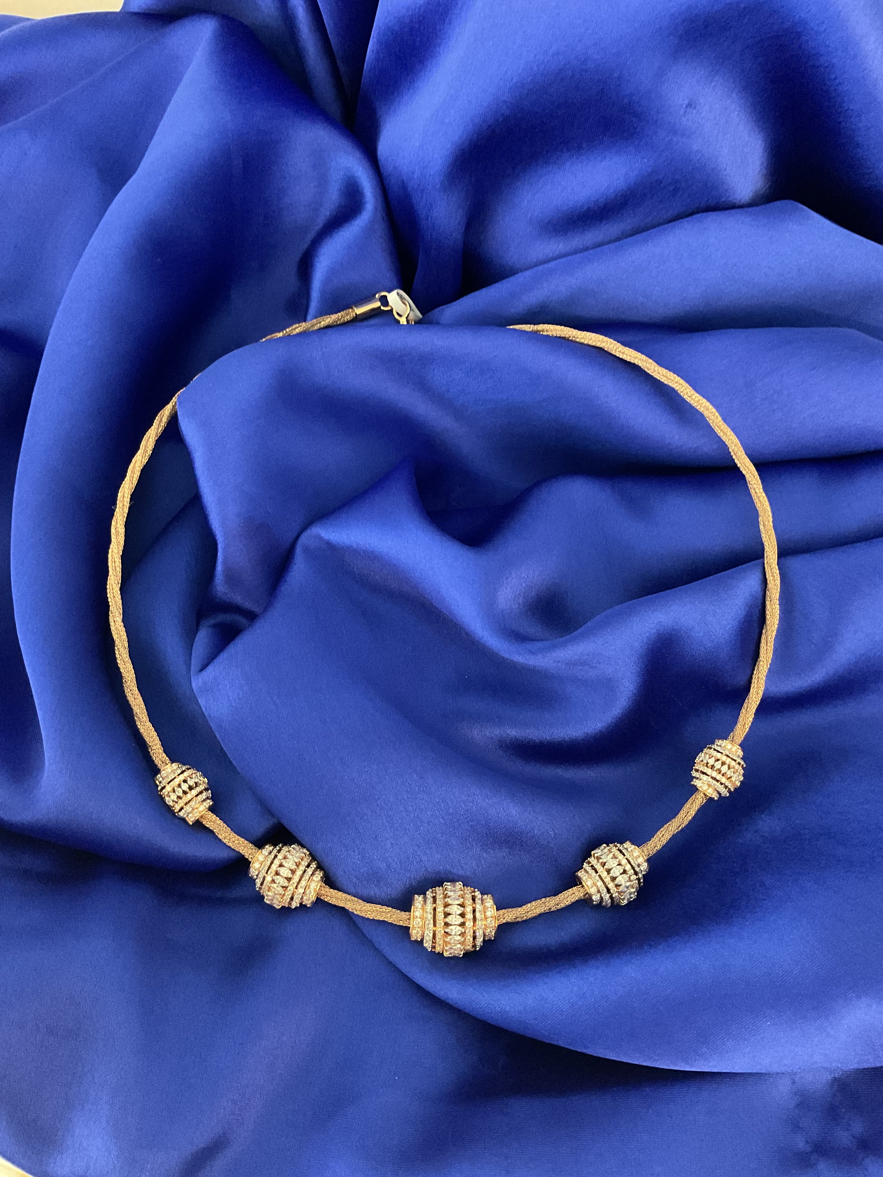 Golden Whirl Necklace