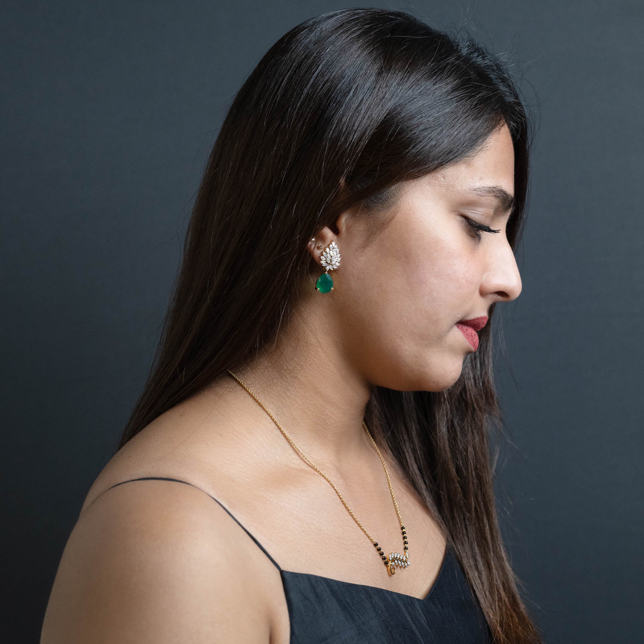 Leafy Lustures Earrings