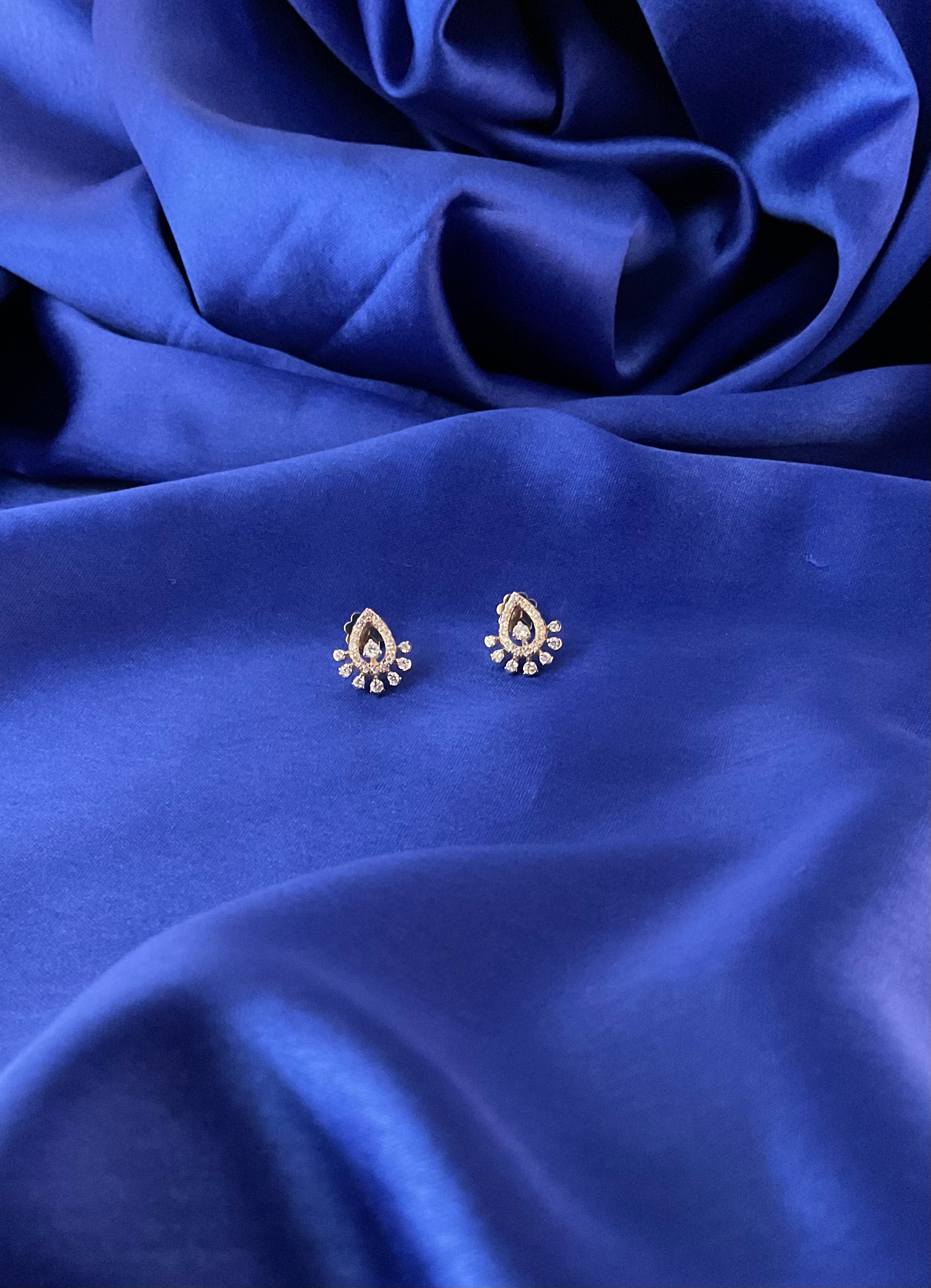 Lustrous Mirage Studs