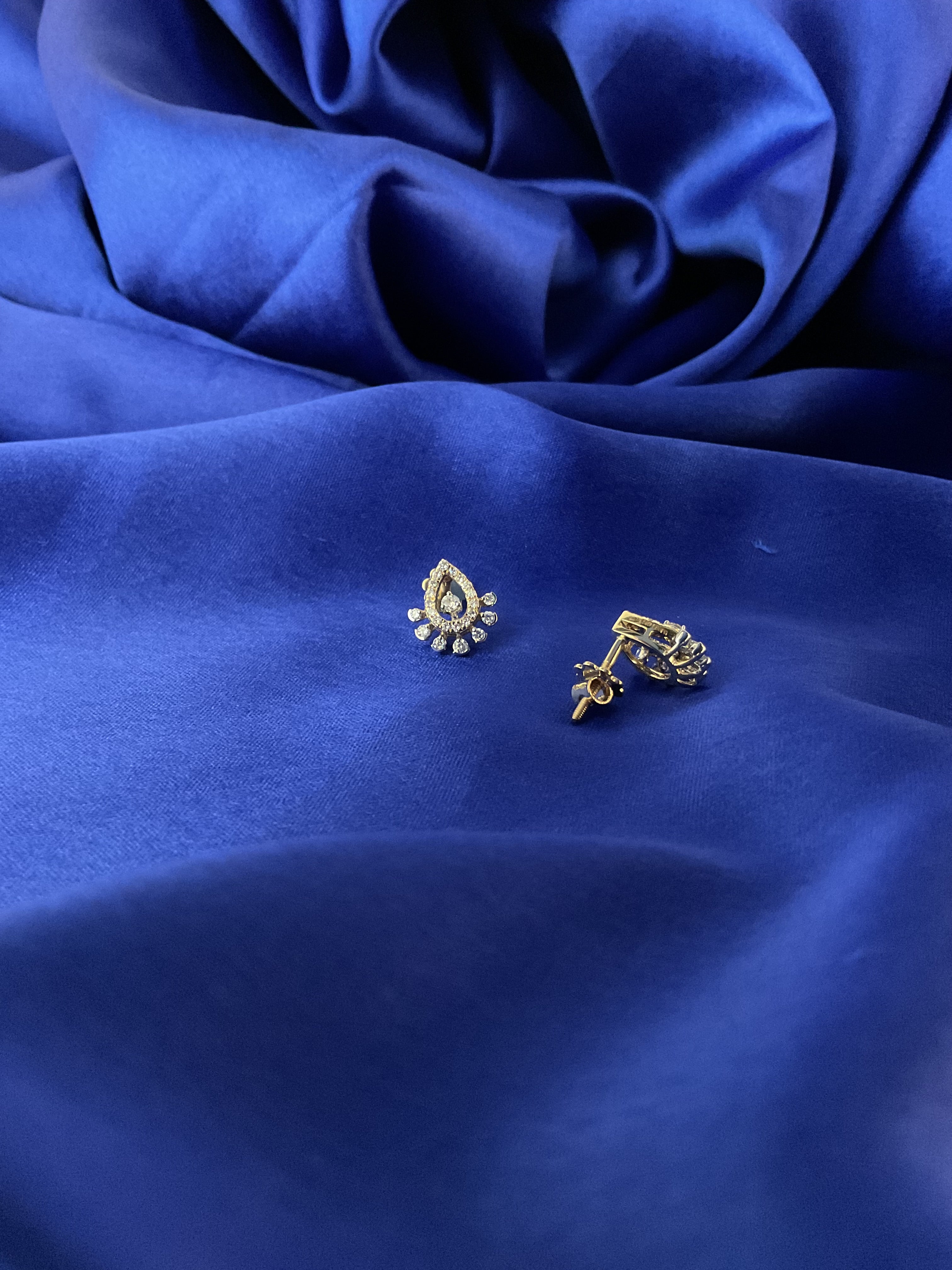 Lustrous Mirage Studs