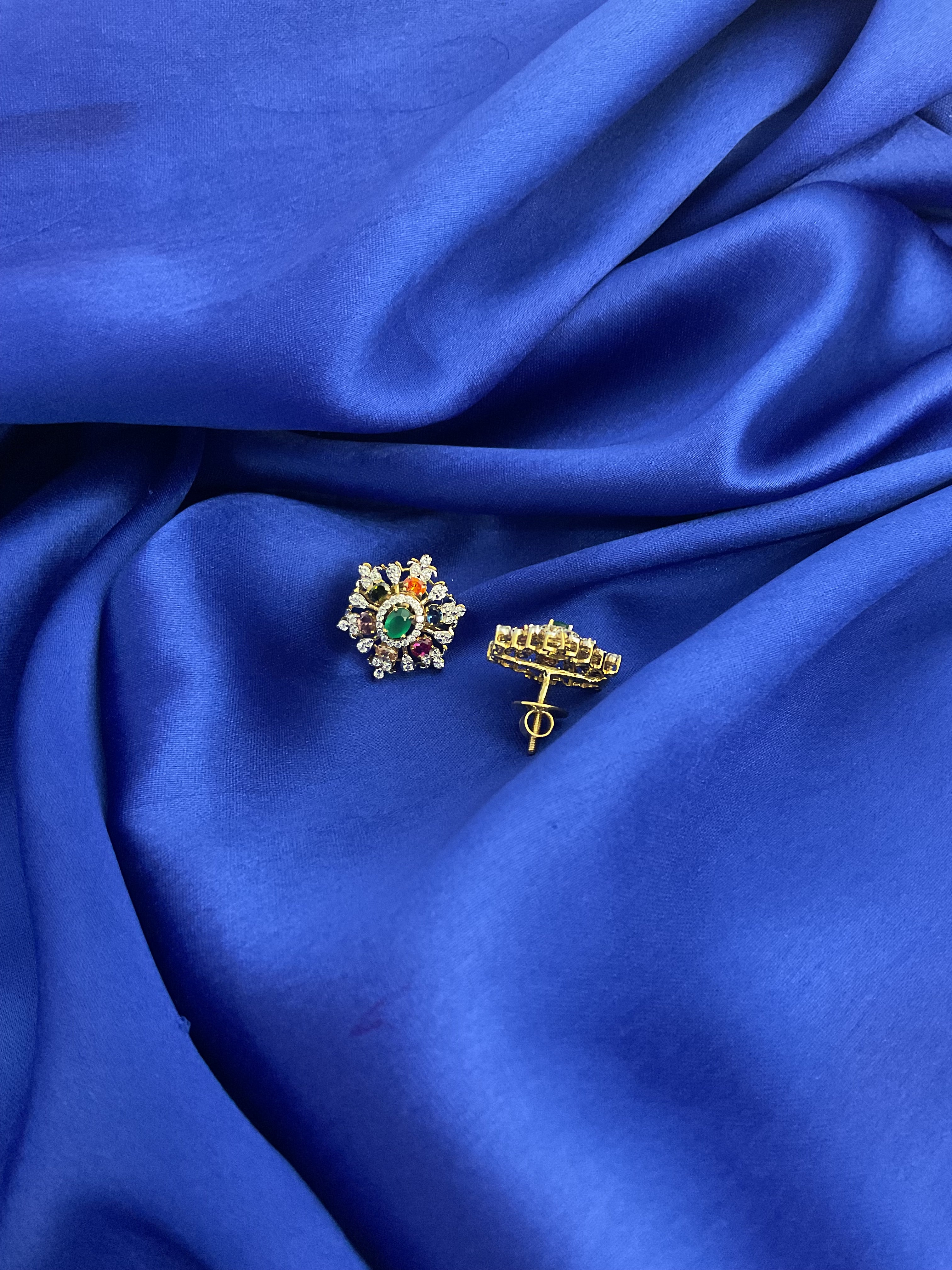 Navaratna kala Earrings