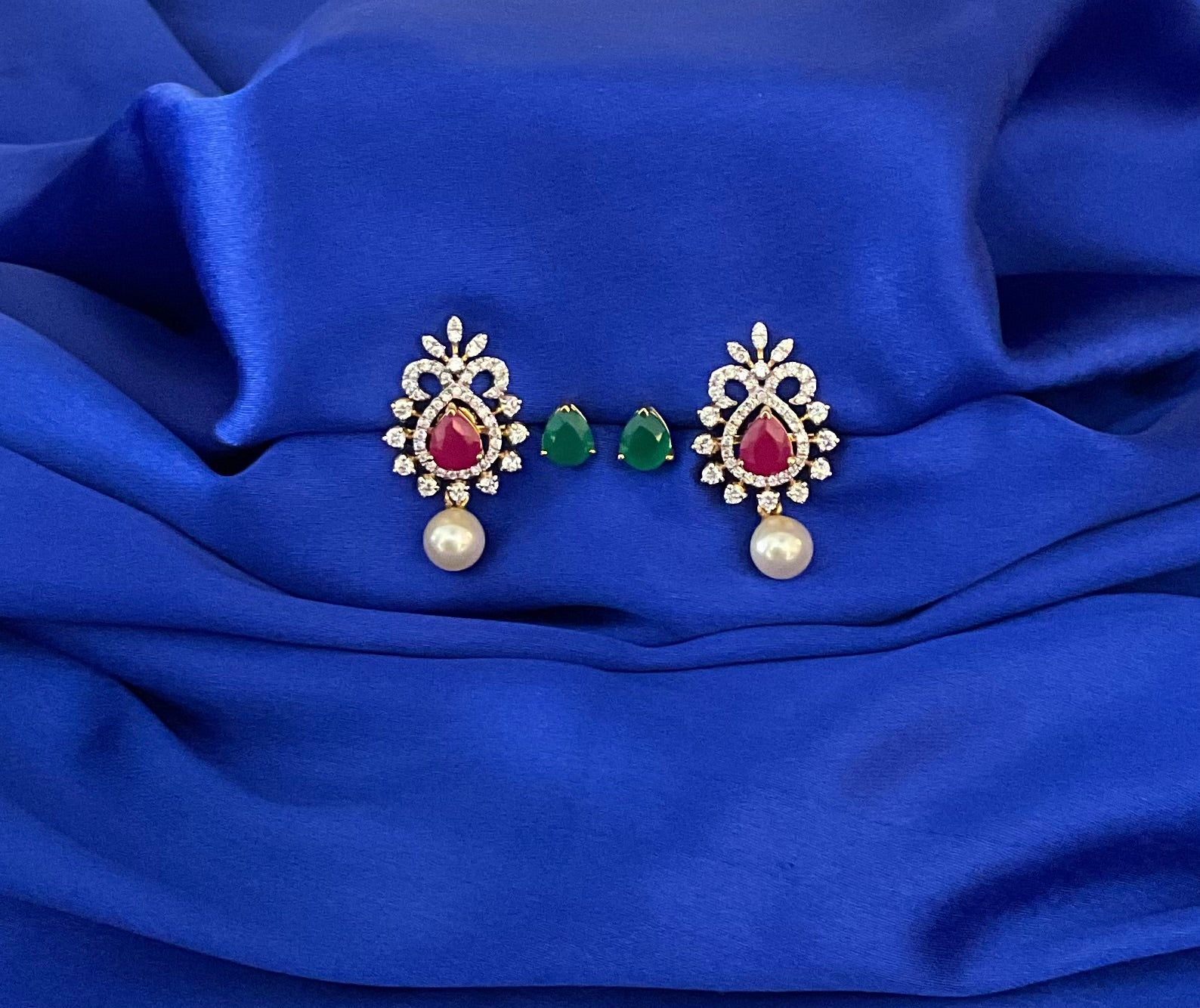 Radiance Droplet Changeable Earrings