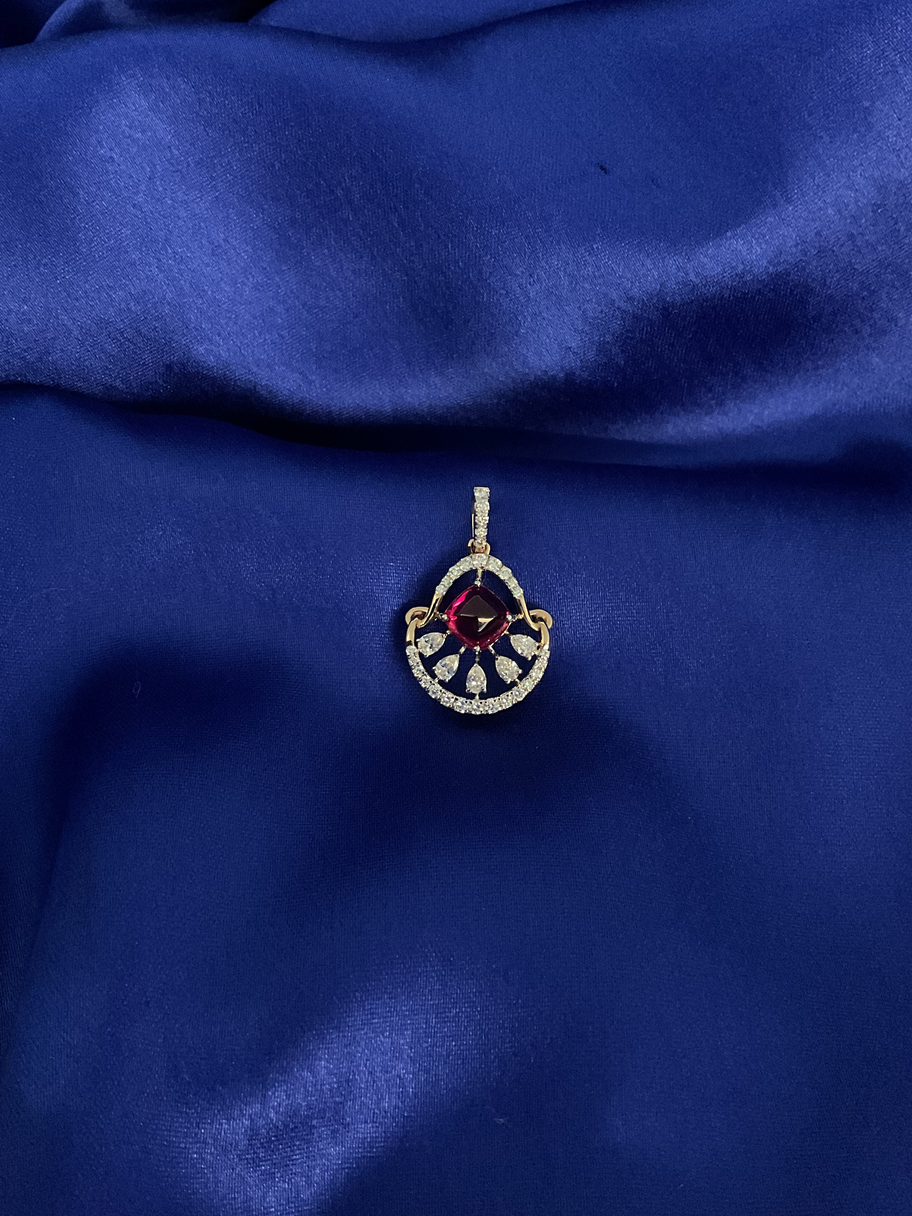Rose Fire Pendant