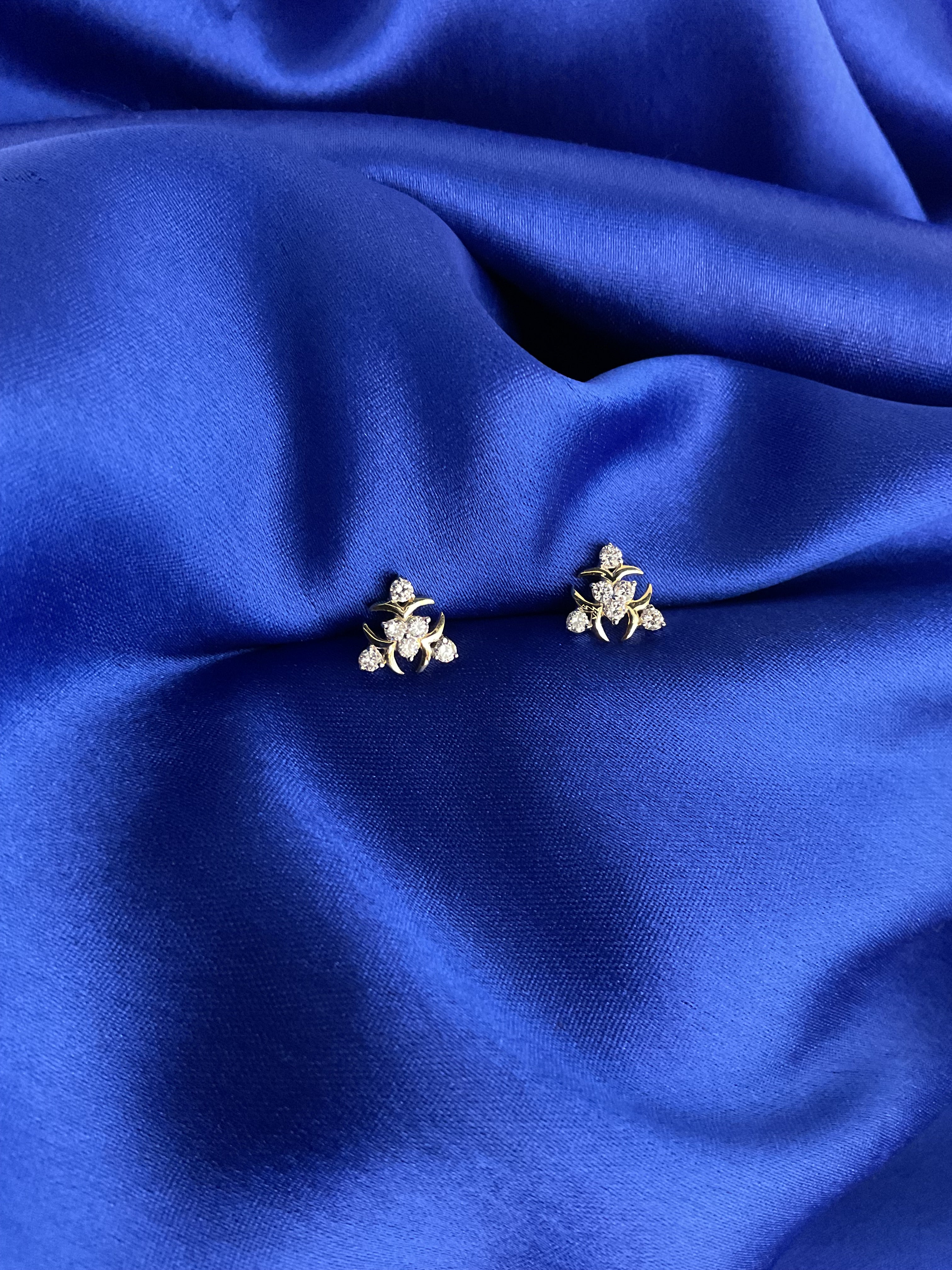 Tri-Stone Studs