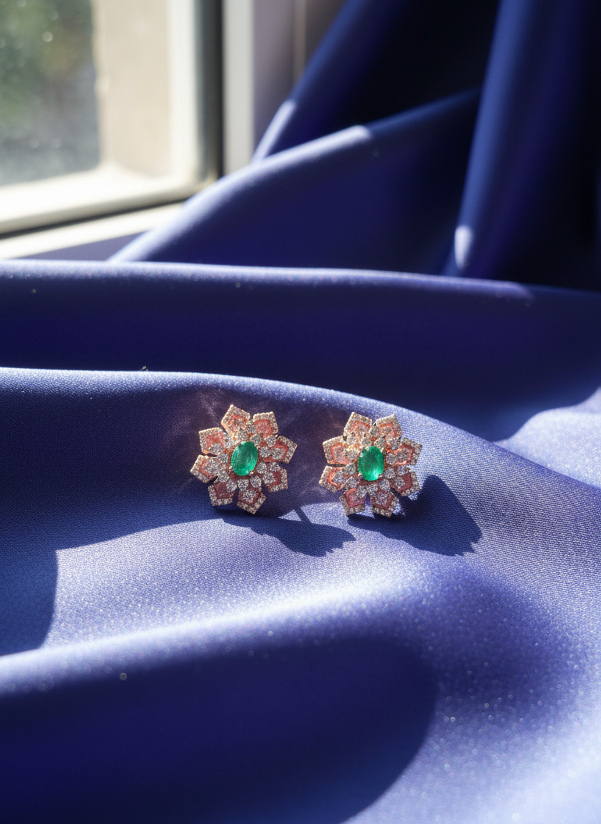 Sets closeup - STG14D90013 - Cosmos Lab Grown Diamonds