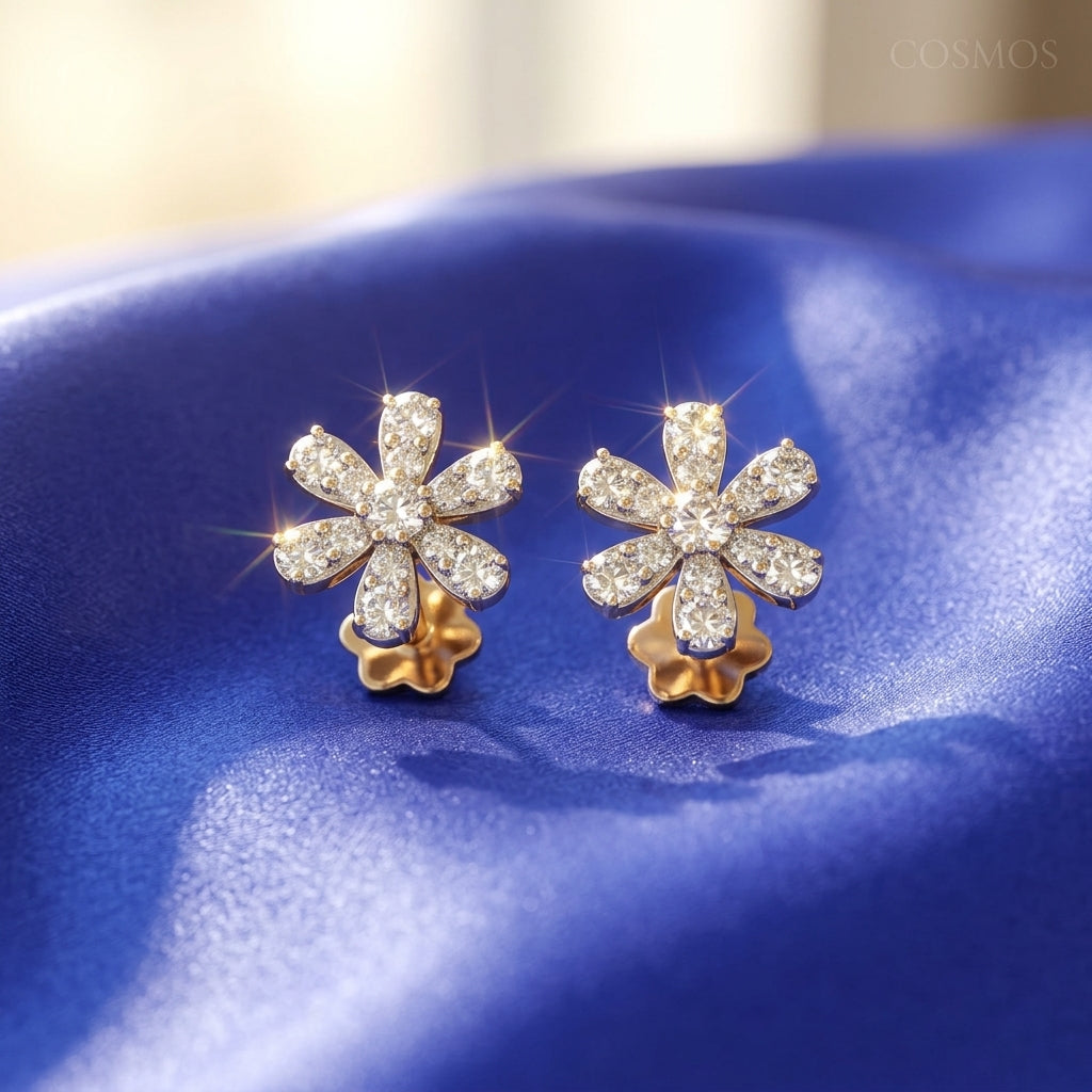 Sets closeup - STG14D90017 - Cosmos Lab Grown Diamonds