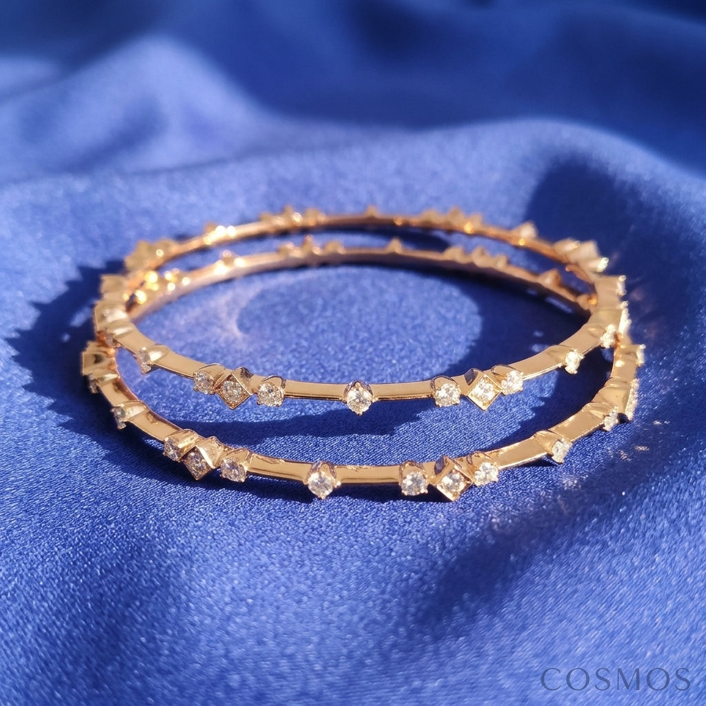Bangles closeup - BAG18D90406 - Cosmos Lab Grown Diamonds