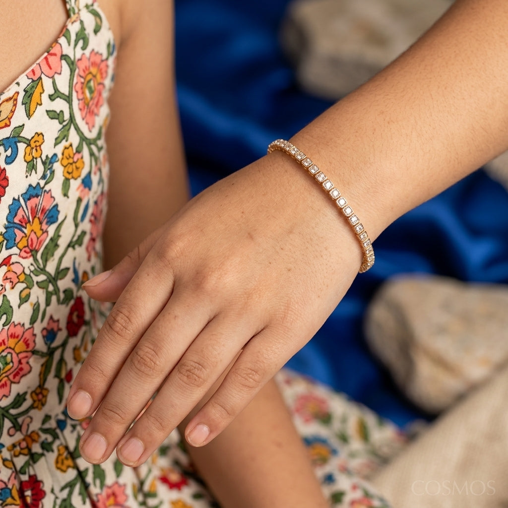 Bracelets worn - BRG14D90446 - Cosmos Lab Grown Diamonds