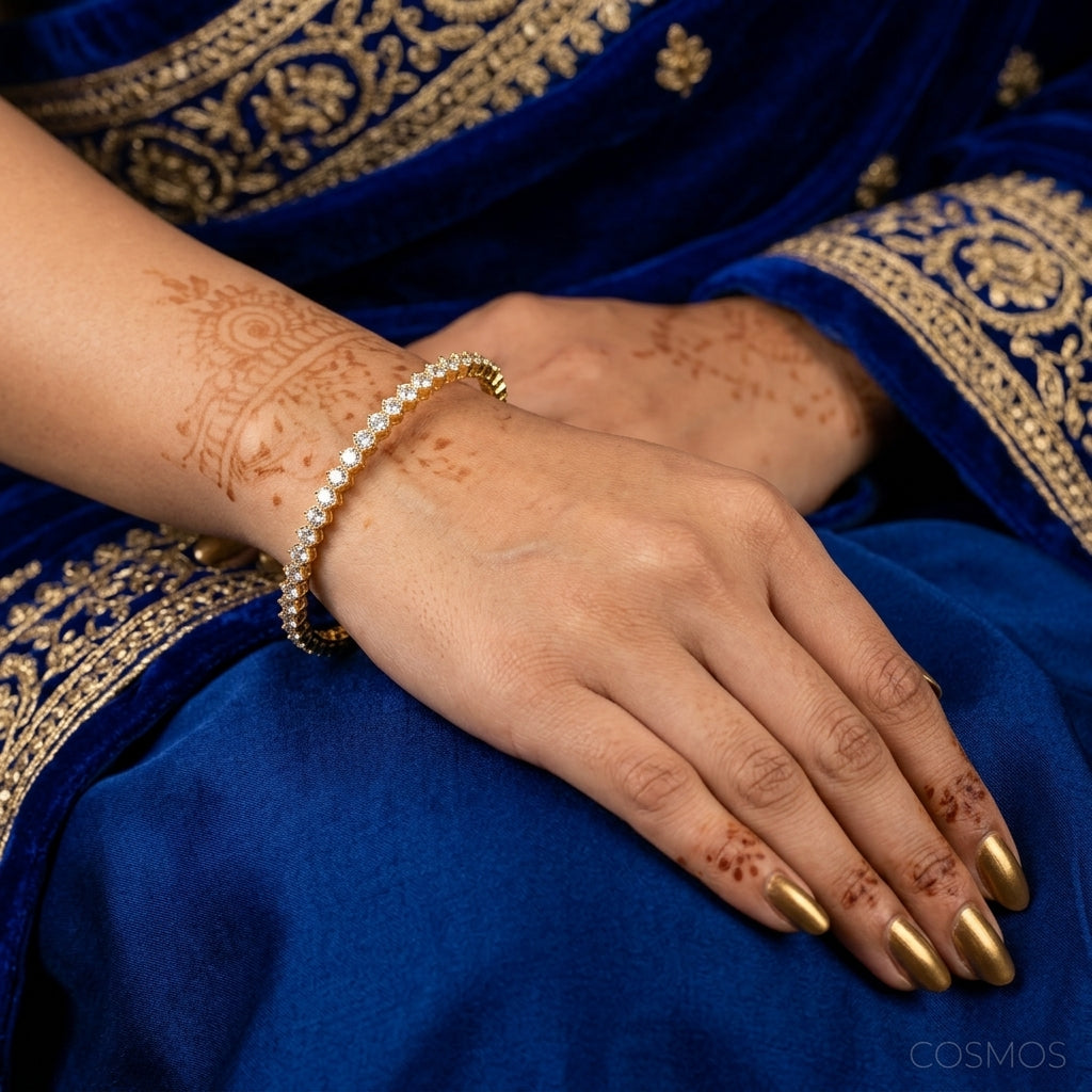Bangles worn - BAG14D90396 - Cosmos Lab Grown Diamonds