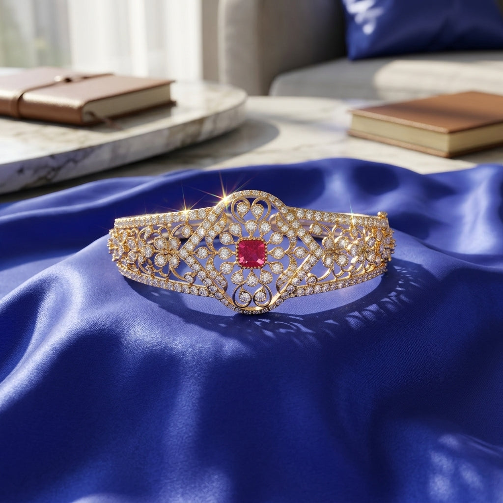 Bracelets closeup - BRG14D90355 - Cosmos Lab Grown Diamonds