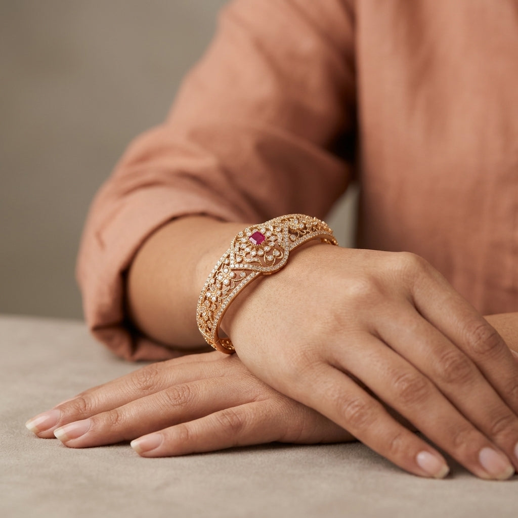 Bracelets worn - BRG14D90355 - Cosmos Lab Grown Diamonds