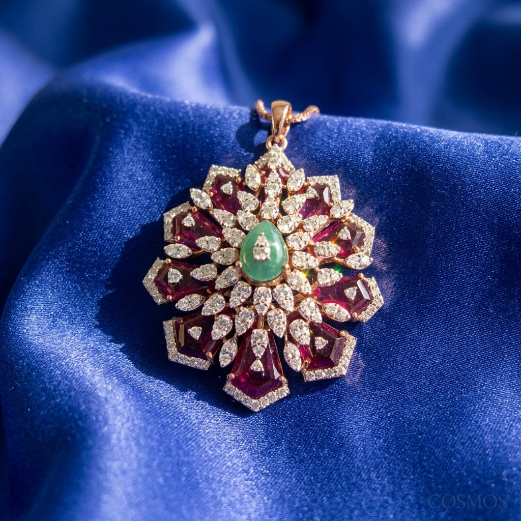 Pendants closeup - PEG14D90150 - Cosmos Lab Grown Diamonds