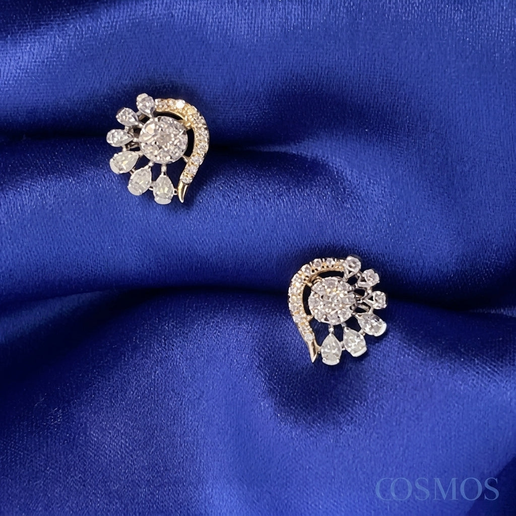 Sets closeup - STG14D90059 - Cosmos Lab Grown Diamonds