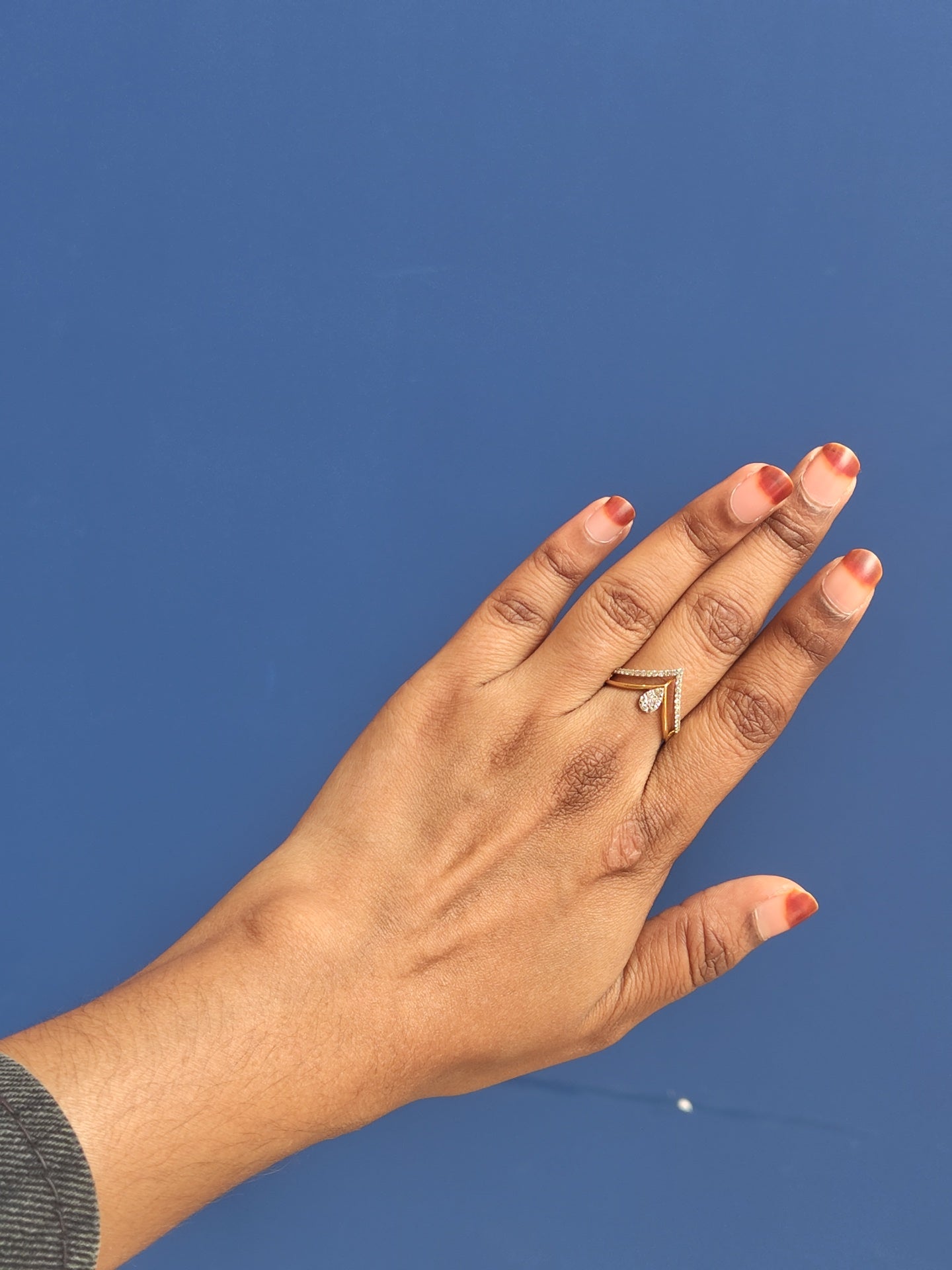 Rings worn - RIG14D90127 - Cosmos Lab Grown Diamonds