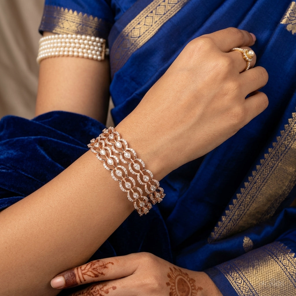 Bangles worn - BAG14D90381 - Cosmos Lab Grown Diamonds