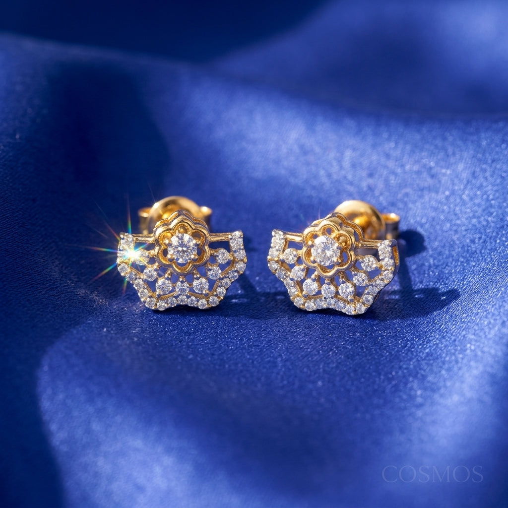 Sets closeup - STG14D90058 - Cosmos Lab Grown Diamonds
