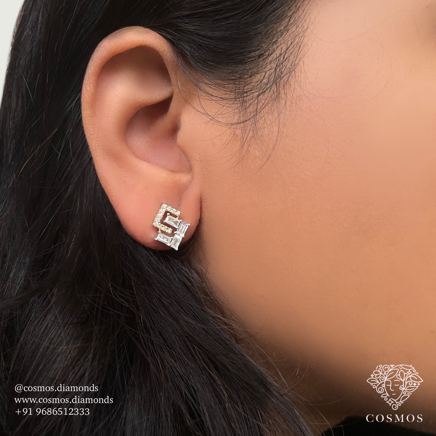 Right angles earrings